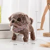 Walking Barking Cute Puppy Pet Dog Toy with Battery Control Halloween Birthday Gift for Boys Girls Kawaii Electronic Plush Toys 4