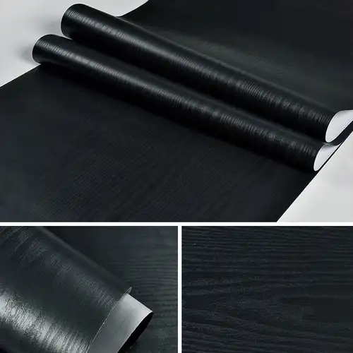 Wood Stripe Vinyl DIY Self Adhesive Waterproof PVC Wallpaper Renovation Cabinets Furniture Wall Sticker Home Decor Sticky Papers - Image 38