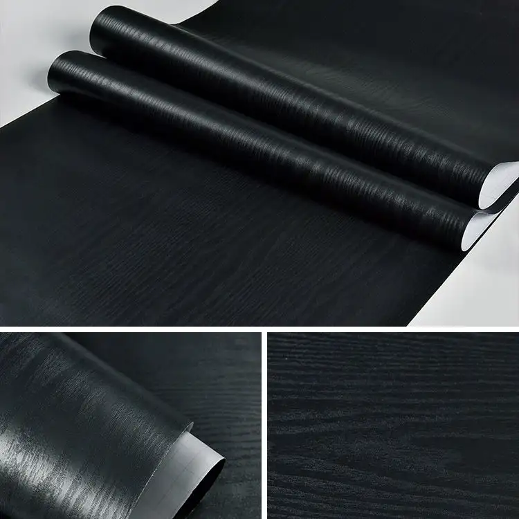 Wood Stripe Vinyl DIY Self Adhesive Waterproof PVC Wallpaper Renovation Cabinets Furniture Wall Sticker Home Decor Sticky Papers - Image 38