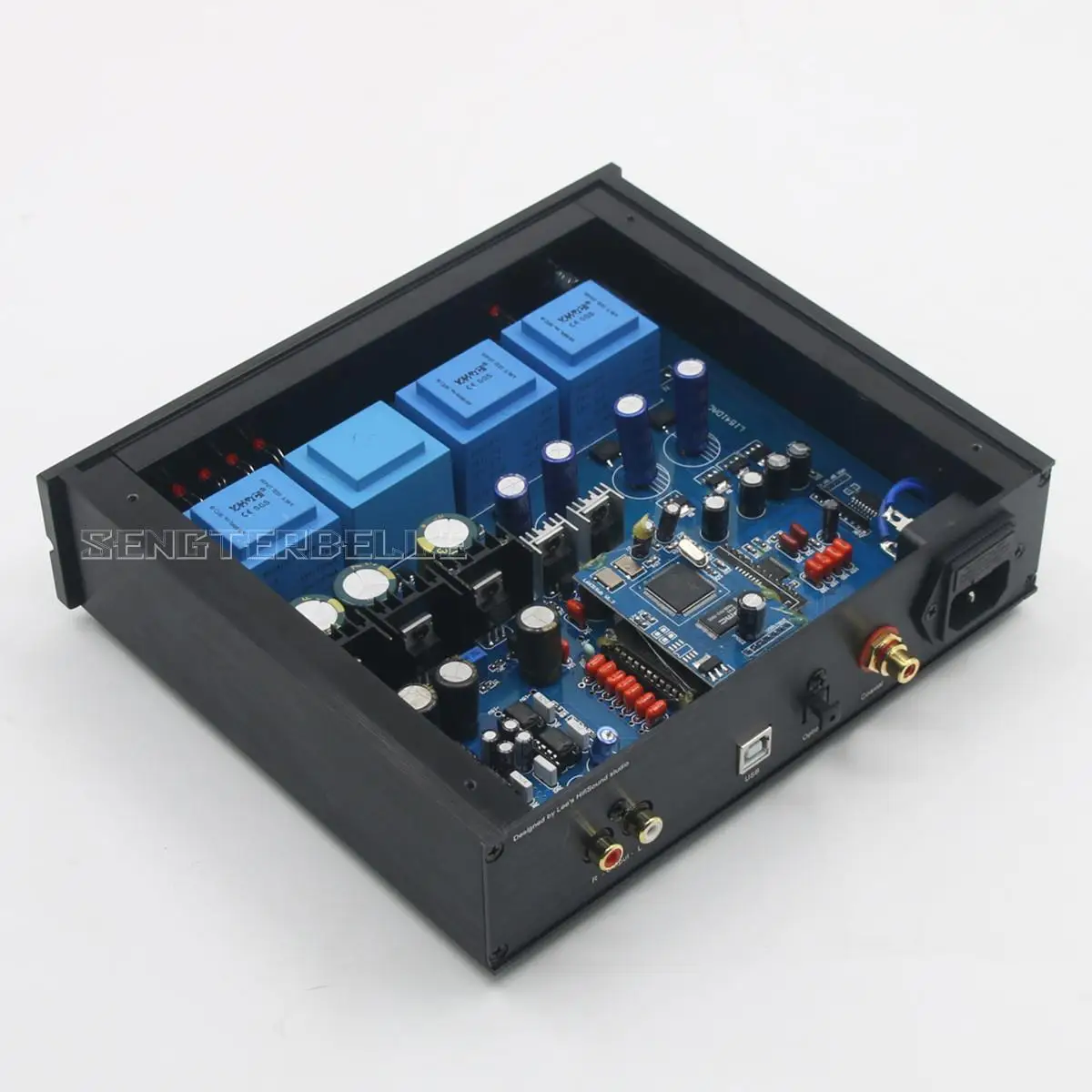 TDA1541 HiFi Audio DAC Decoder With Digital Coaxial/Fiber Optic USB Input Digital Analog Converter
