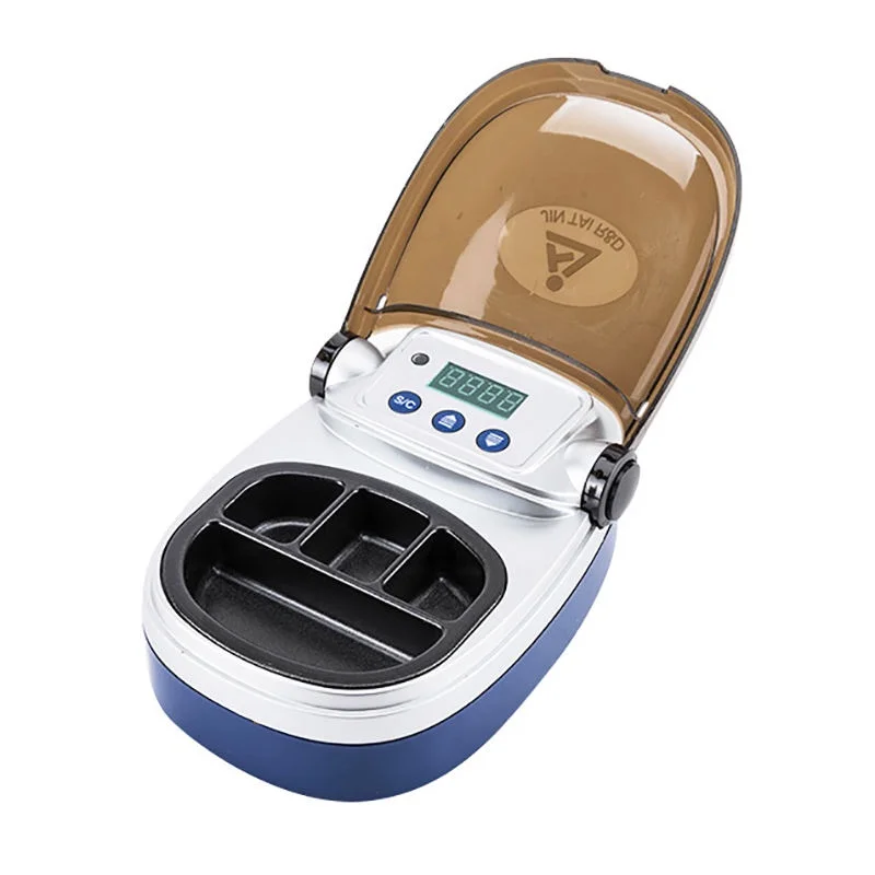 Dental lab JT-27 wax pot heating four slots Dental digital 4-well wax paraffin heater