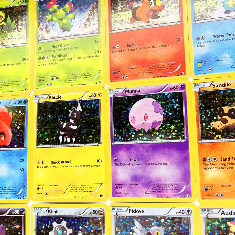 Mcdonalds Pokemon Cards, Collection Anime Cards