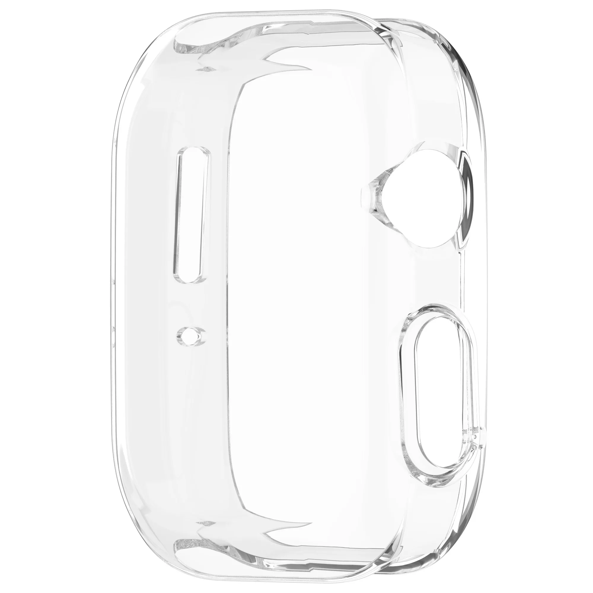 Sleek & Protective TPU Smart Watch Case - Shiny Full Cover Design