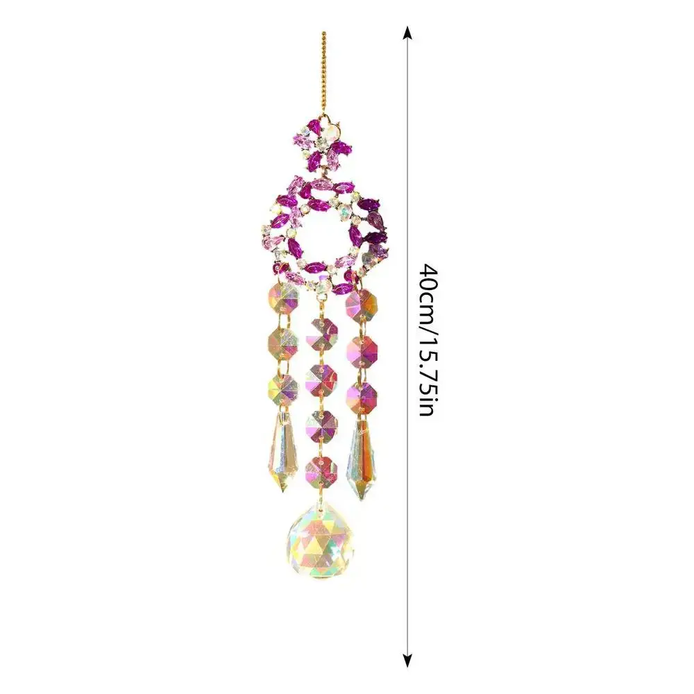 Crystal Sun Catcher Pendant Outdoor Garden Decoration