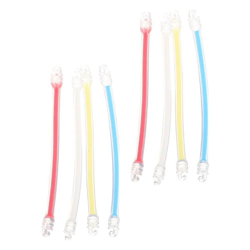 8 Pcs Inhibitor Tennis Racket Shock Absorber Balls Absorption Silica Gel Stopper Racquet Dampeners tennis accessories tennis racket shock absorber