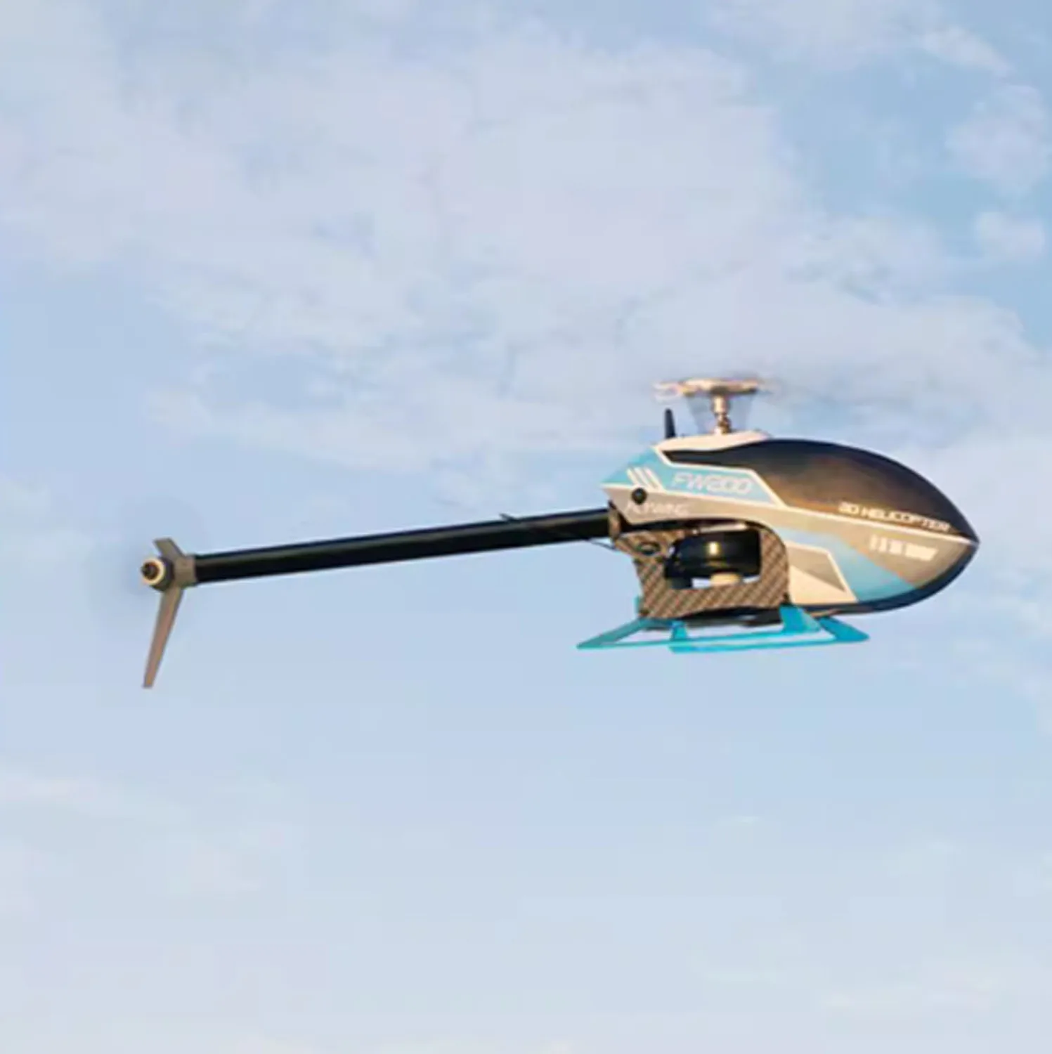 RTF 스마트 미니 헬리콥터 모델, RC 취미 장난감, FLYWING RC 체중계 항공기 드론, 비행기 호버, GPS 포함 소년 선물, TH24068