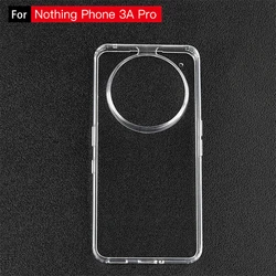 Durable Clear Shockproof Case - Transparent Protective Back Cover - Clear (Nothing Phone 3a Pro)