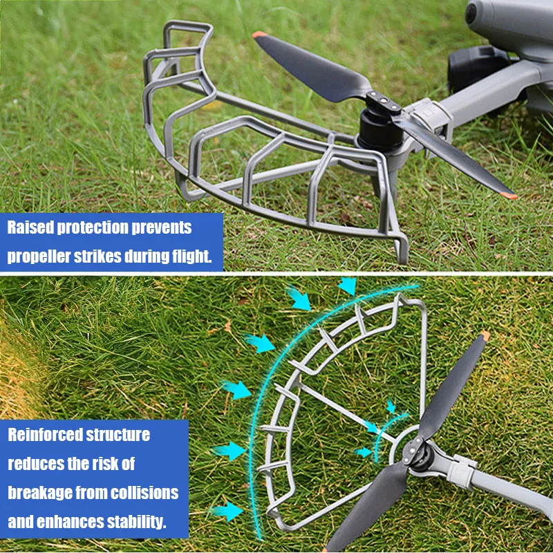 Protège-pales DJI Air 3 Anti-collision Gris Léger 107g