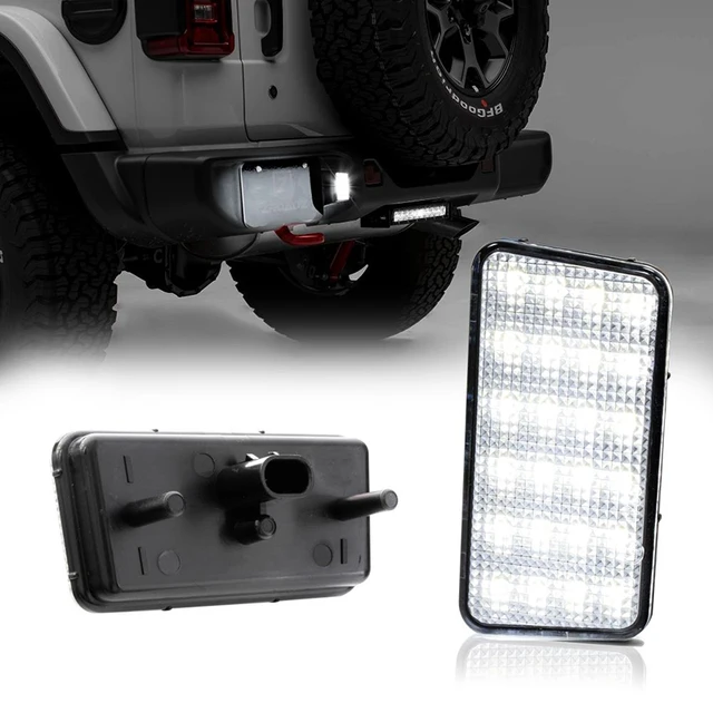 Éclairage Plaque LED pour Jeep Wrangler JK Canbus