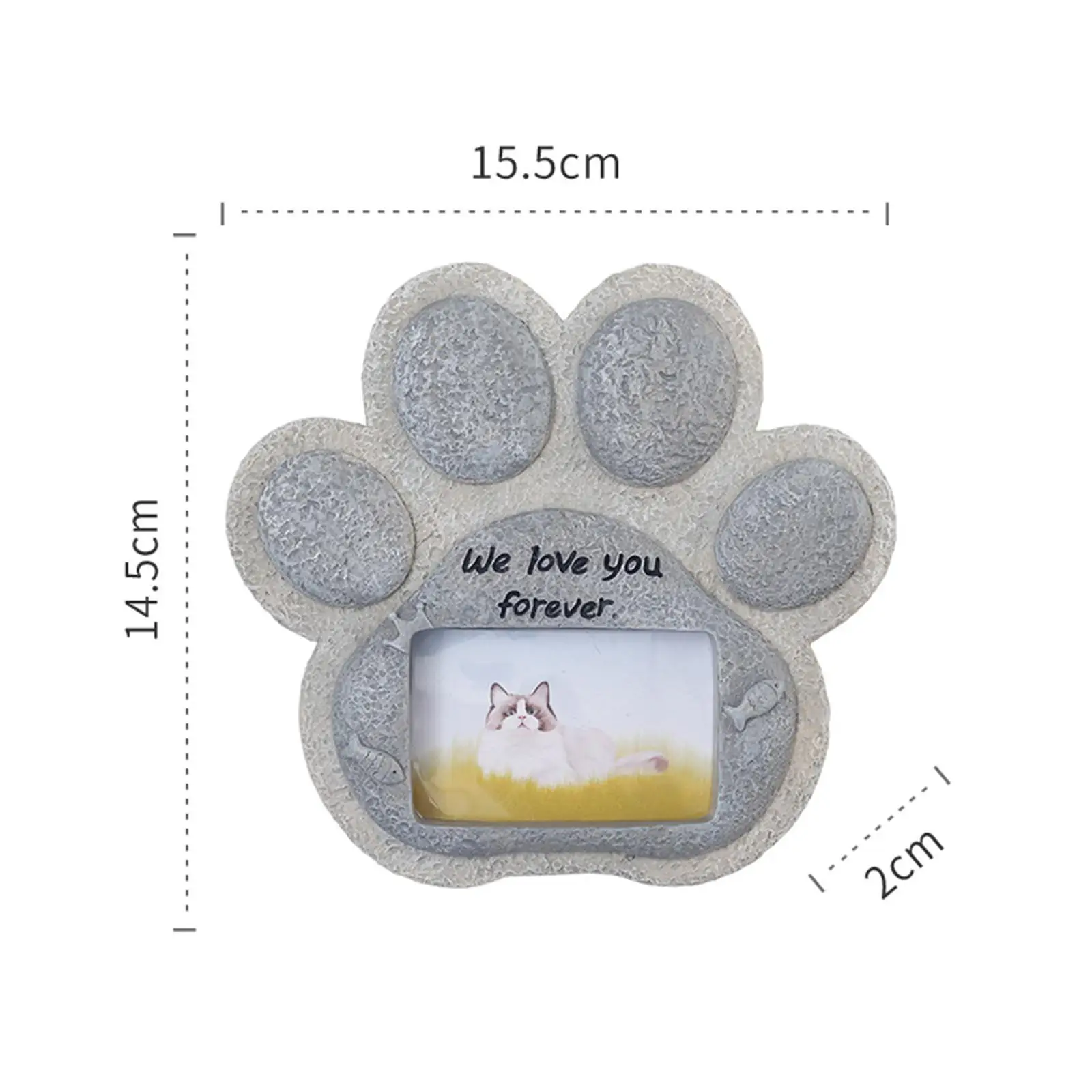 Memorial Stones Memory Plaques Loss of Dog Gift Pet Dog Garden Stones Grave Markers for Yard Patio Porch Outdoor Ornament
