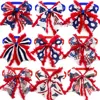 50Pcs Pet Dog Bows Pet Cat Dog Pet Bow Tie Bandana 4th of July Small Dog Grooming Accessories Large Dog Holiday Supplies 5