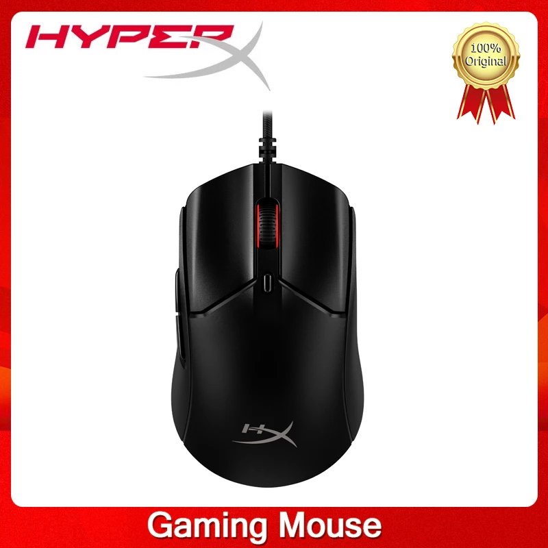 

HyperX Pulsefire Haste 2 RGB Wired Gaming Mouse 8000Mhz Opto-electronic Wired Up to 26000 DPI 5-8 Programmable Buttons New 100%