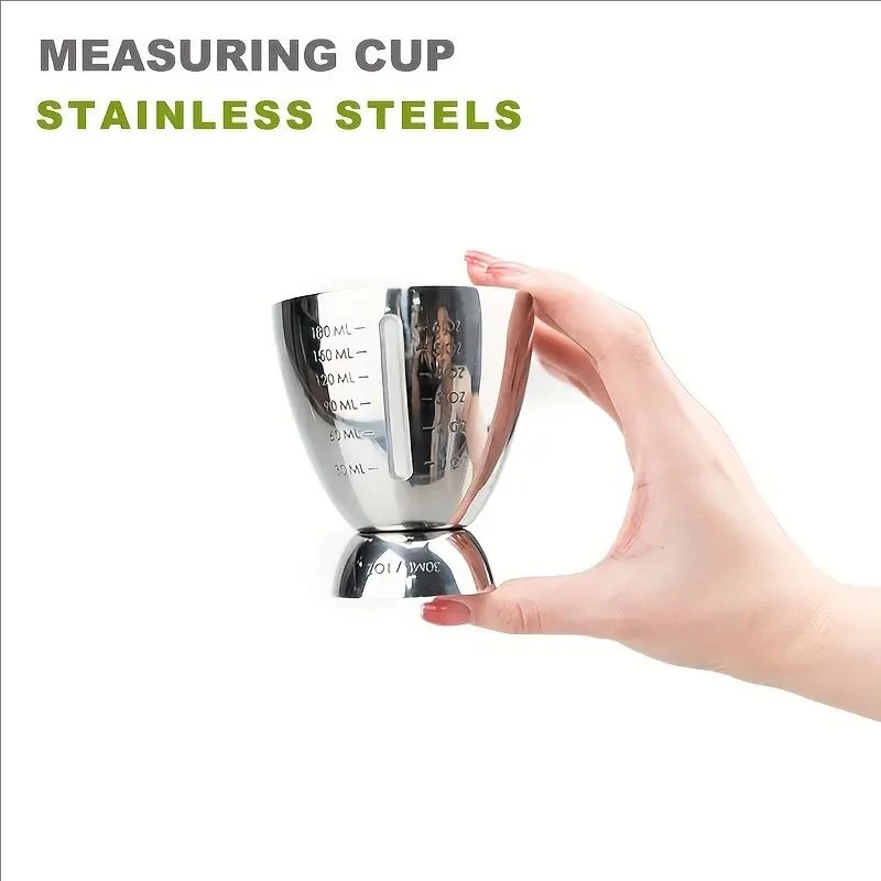 Cocktail Bar Stainless Steel Jigger 30/60ml for Home Bar Party Club