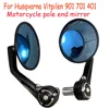 Motorcycle Bar End Side Mirror For Husqvarna Svartpilen Vitpilen 401 250 Handlebar Rearview CNC Aluminum Moto Accessories 6