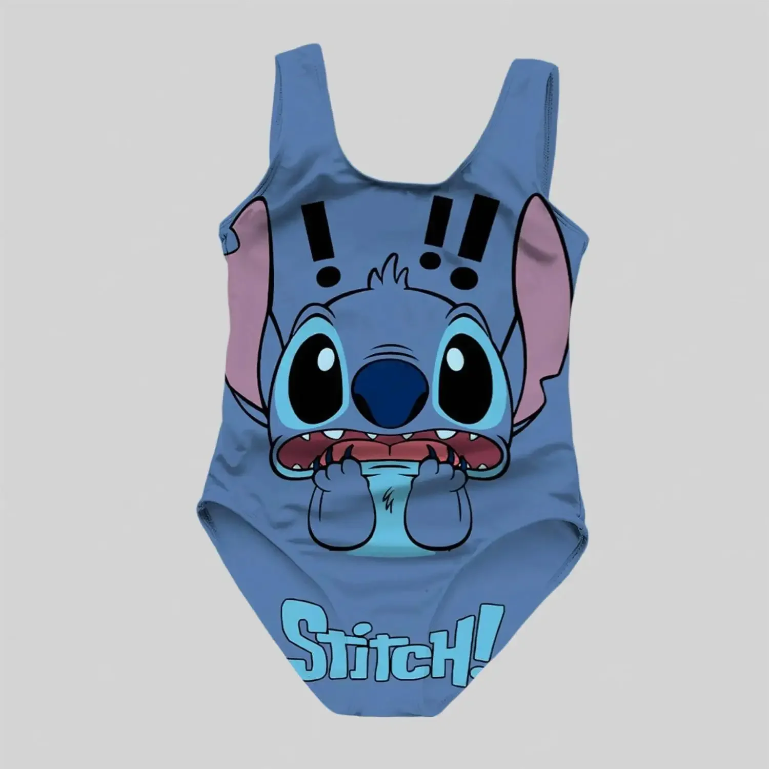 New Summer One-Piece Swimsuit Girl Cartoon Fashion Cute 3d Printed Women's Swimsuit Sleeveless Beach Vacation Sports Swimsuit 6