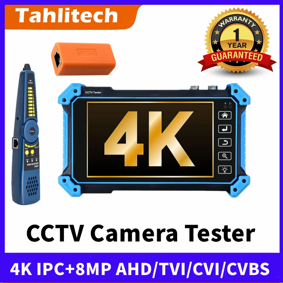 IPC-5200Plus Überwachungskameratester - 5,4 Zoll Touchscreen Für CCTV Installation