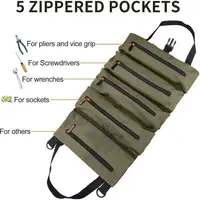 Car tool bag Multi-purpose tool bag wrench organizer small shoulder tool bag hanging zipper carrier tote bag 2