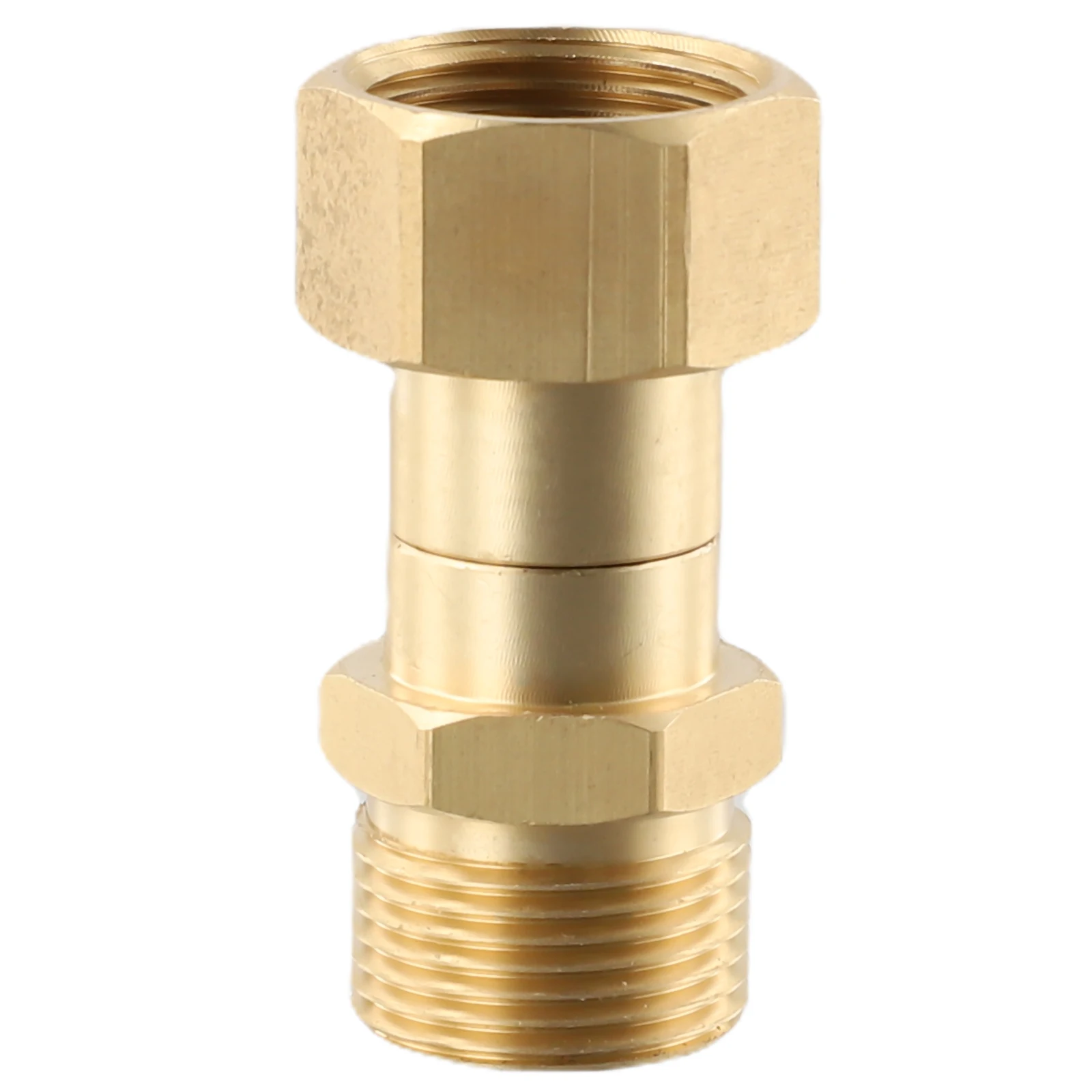 

M22 14mm Thread Pressure Washer Swivel Joint Kink Free Connector Hose Fitting High Pressure Cleaner Accessories