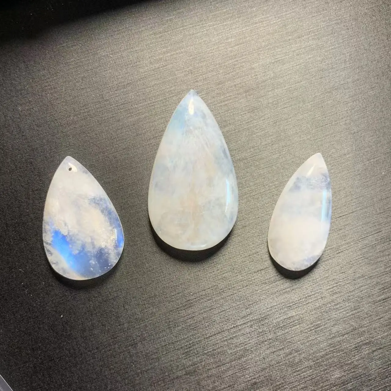 11MM Natural Blue Moonstone Pendant Necklace Fine Jewelry Stones Healing Energy Gift Lucky Jewelry
