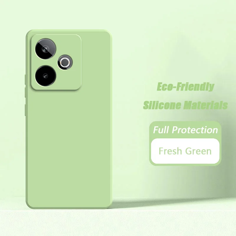 Enhanced Silicone Phone Case with Microfiber Lining - Soft and Slim Protective Cover