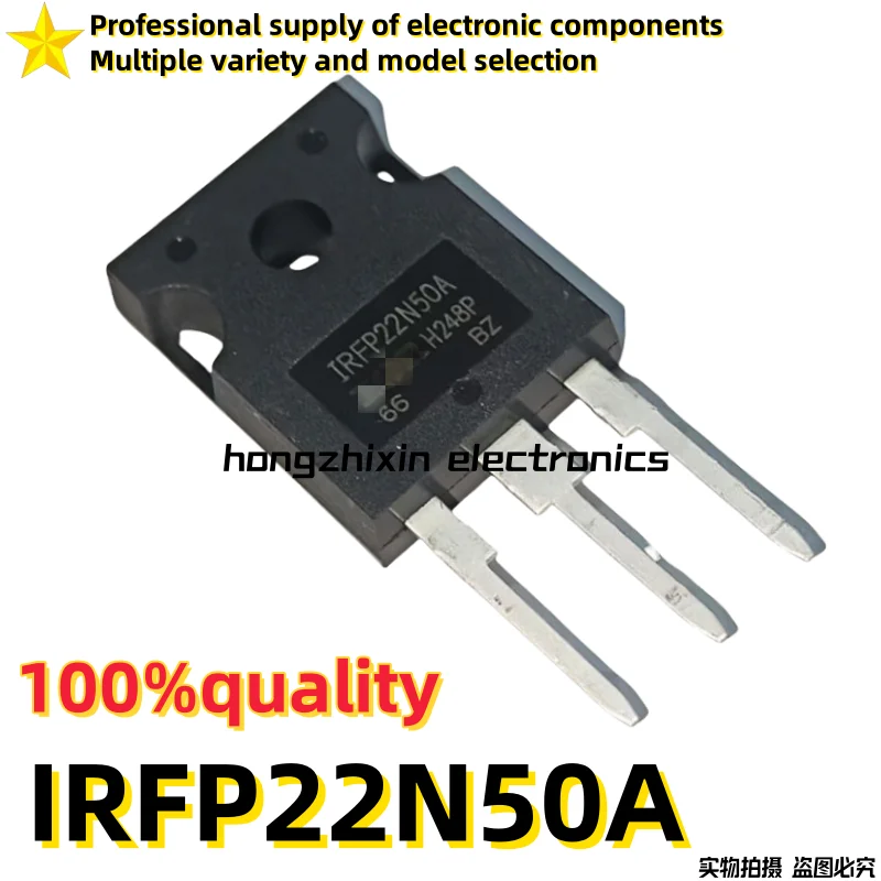 10PCS quality IRFP22N50A IRFP22N50 22N50 TO-247 MOSFET 22A/500V high power