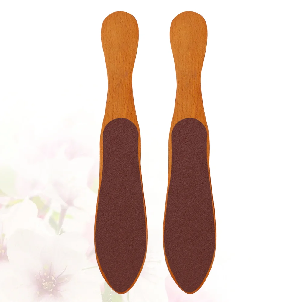 

Напильник деревянный, двухсторонний Рашпиль для удаления мозолей, 2 шт.