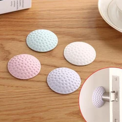 Tampon Anti collision rond pour poignée de porte, 1 pièce, protection murale, couleur unie, livraison directe 