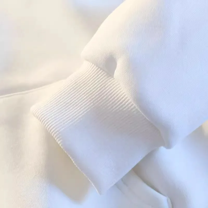 Oversize Casual Hoodie - Unisex Cotton Fleece Pullover With Full Sleeve, Loose Fit