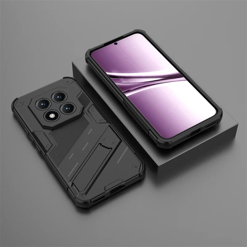 Enhanced Magnetic Armor Shockproof Stand Phone Case with Back Cover