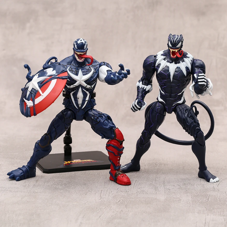 

ZD Toys Black Panther Captain America Maximum Venom Action Figure Collectable Model Toy For Christmas Gift