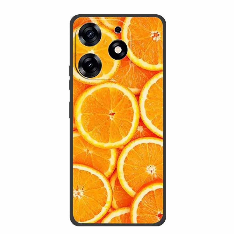 Sleek Black Silicone Soft Phone Case - Durable and Stylish Back Cover Shell