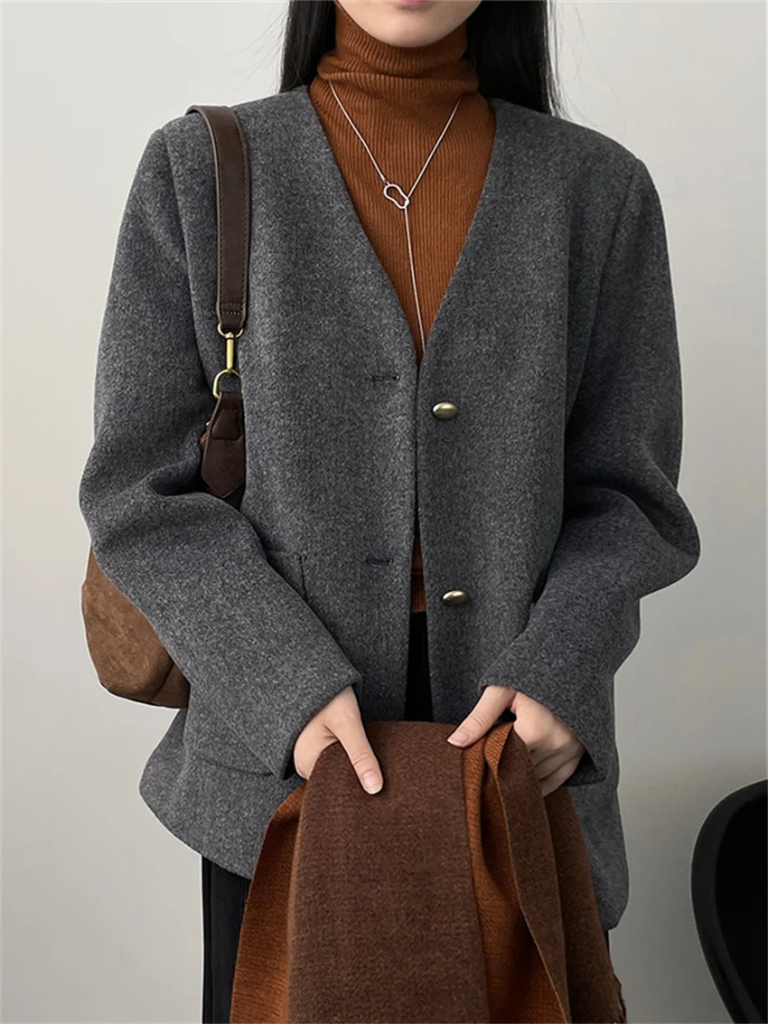 alien-kitty-ol-cotton-padded-coats-women-slim-woolen-v-neck-normcore-chic-work-wear-daily-new-elegant-blazers-office-lady-winter