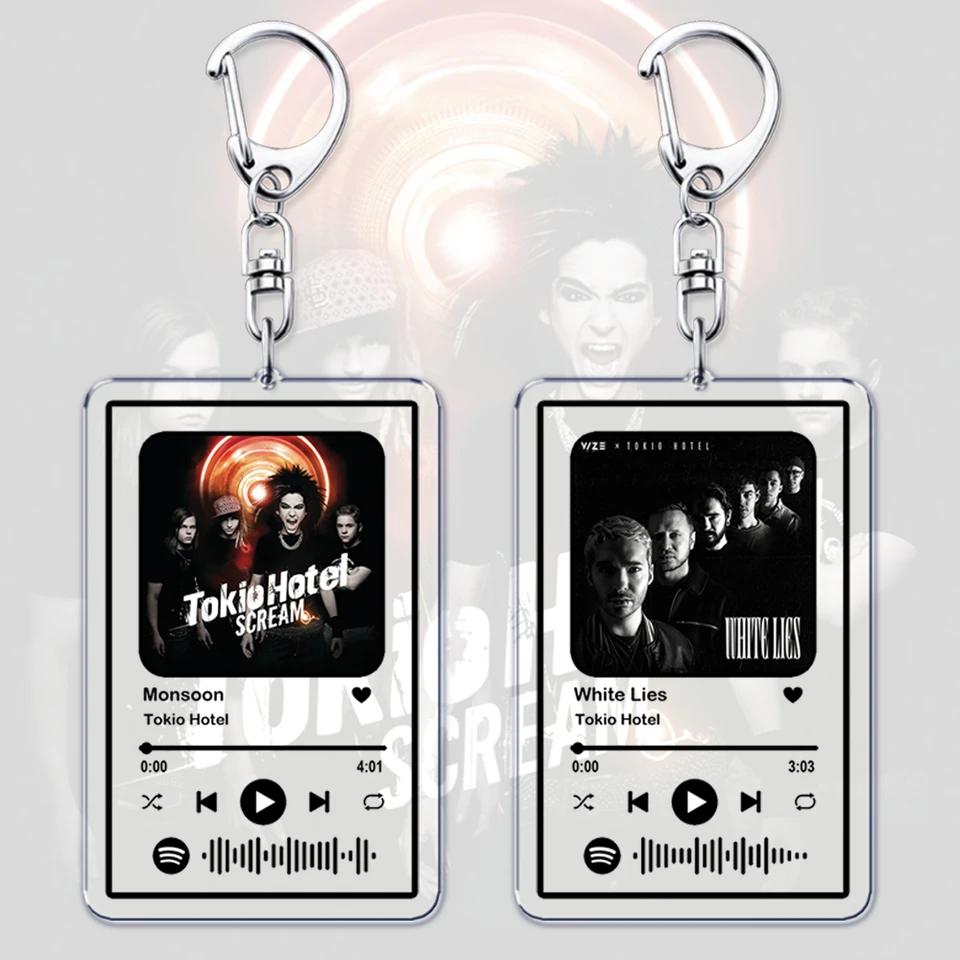 Alibaba Music Plaque Keychain Wholesale MK Keychains Customizable