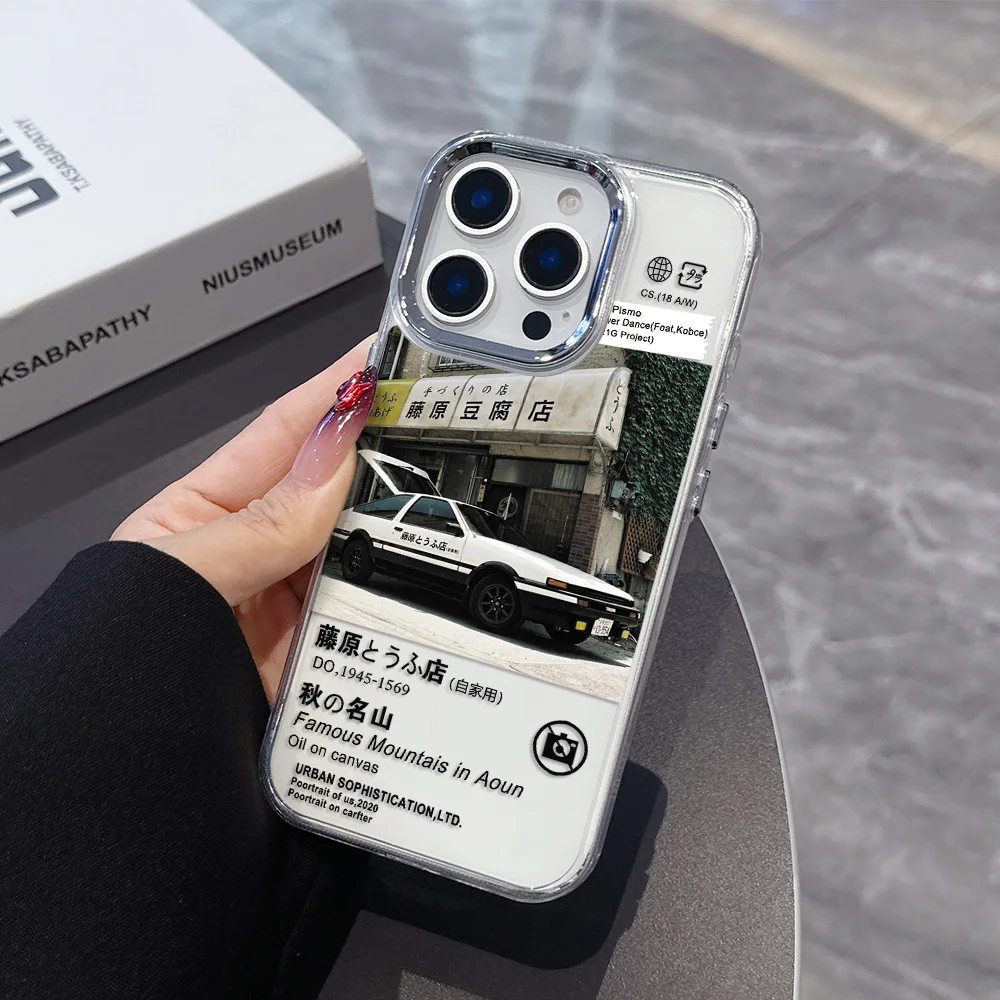 Anime-Inspired Transparent Soft Phone Case