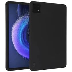 Premium Silicone Soft Protective Tablet Case - Dual Size Compatibility 8.8 & 11 - Mi Pad 7 Pro 11.2 (Black)