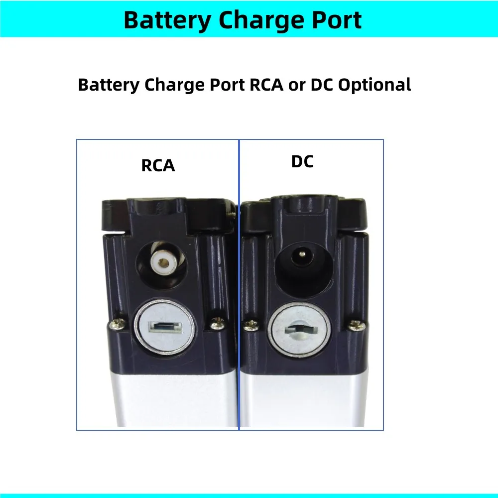 Folding Ebike Battery 36V 8Ah 8.8Ah 10Ah 10.4Ah 11.6Ah 12.8Ah 14Ah Foldable E-bike Battery with Charger for lbiza Dogma 04