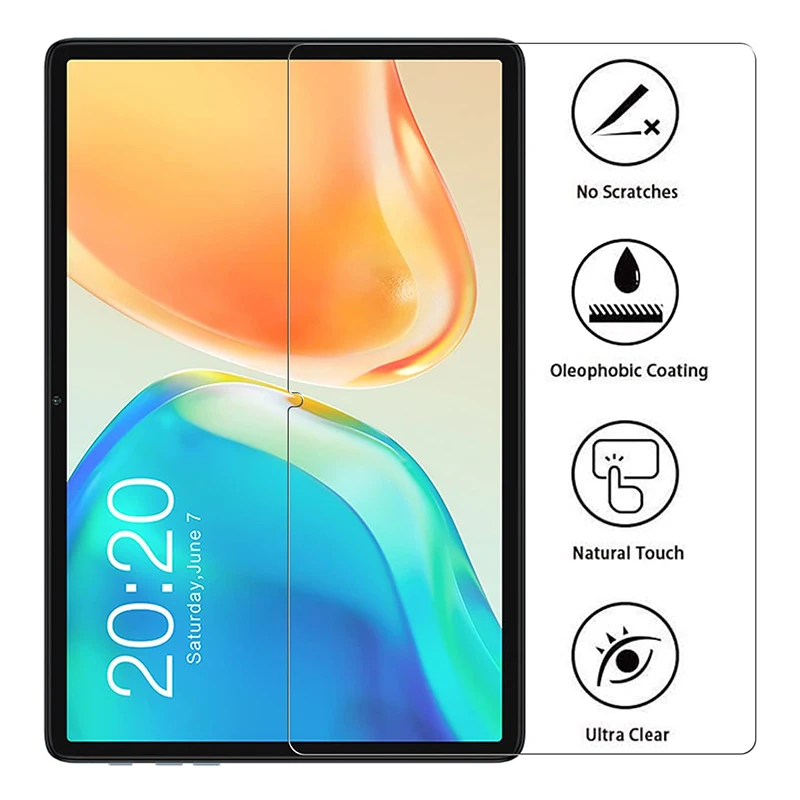 iVoler 2 Pezzi Vetro Temperato per TECLAST P50 / TECLAST P50S / TECLAST P50 Ai 11 Pollici, Pellicola Protettiva Protezione Schermo Anti Graffio, Durezza 9H, Anti-Impronte, HD Chiaro, Senza Bolle