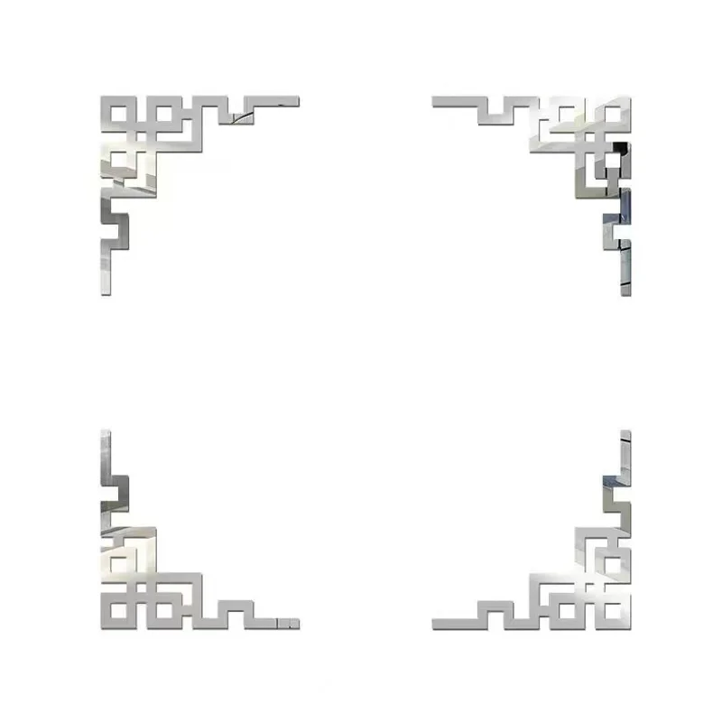 B Silver-4pcs