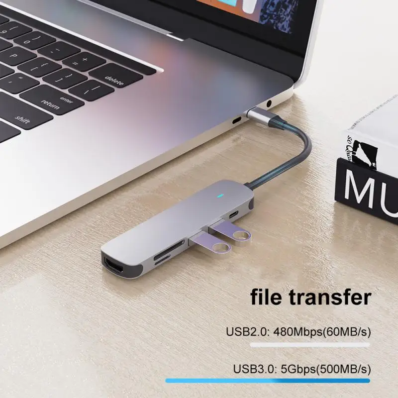  USB 3.1 Tipo C Ķ, 4K Ʈ,  USB C, 3.0, 2.0, TF,  Ķ, SD, PD, 60W, й Ķ