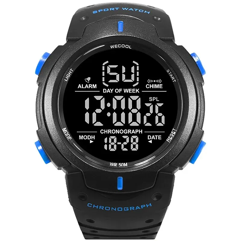 WECOOL-ساعة معصم رقمية متعددة الوظائف ، ساعة علامة...
