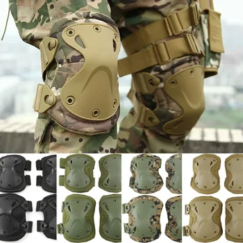 Sports Mountaineering Tactical Knee Pads - 4Pcs set