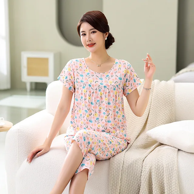 Camicia Da Notte Donna Ekouaer | Morbida, Leggera Con Pizzo - Per Estate E Notte Comoda - Taglie S-XXL