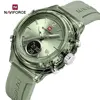 NAVIFORCE Watches For Women Dual Display Ladies Luminous Retro Female Quartz Watch Waterproof Round Dial 2024 Montres Femmes 1