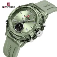 NAVIFORCE Watches For Women Dual Display Ladies Luminous Retro Female Quartz Watch Waterproof Round Dial 2024 Montres Femmes 1