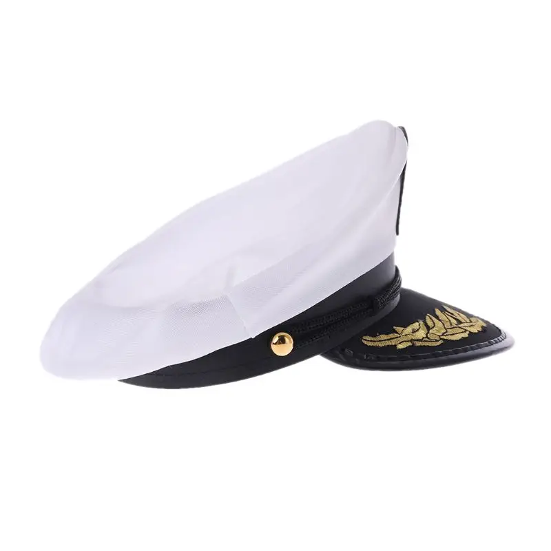Disfraz Completo De Capitán Marinero - Gorro Ajustable + Accesorios