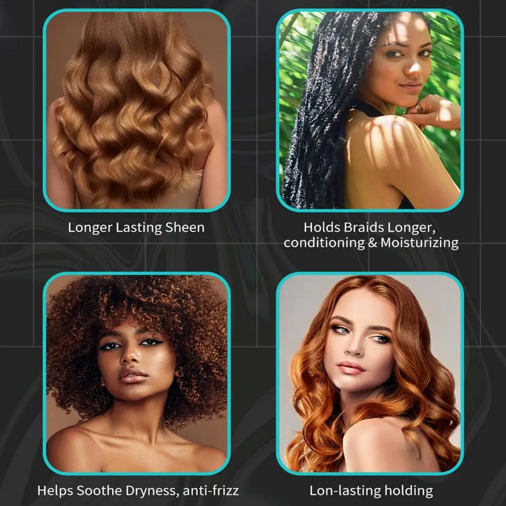 Description Picture 6 of itemHair Curl Spray Curl Setting Essence Volumizing Texturizing Hair Spray With Firm Hold Prevents Frizz Hairspray For Most Of The