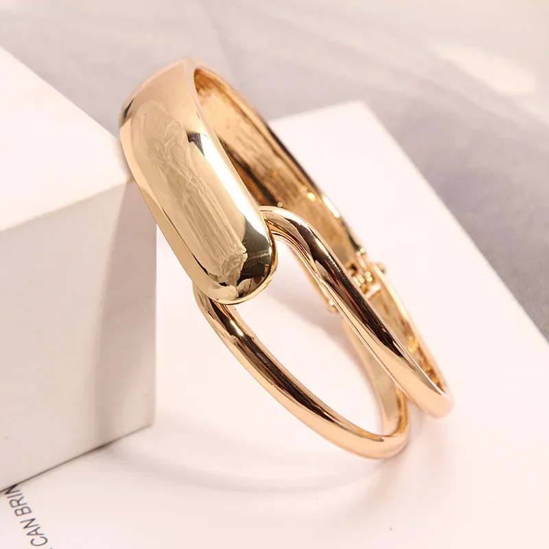 Palace Vintage Zinc Alloy Adjustable Bangles Couples Simple Fashionable Personalized Cuff Bracelet Party Jewelry Gifts 6