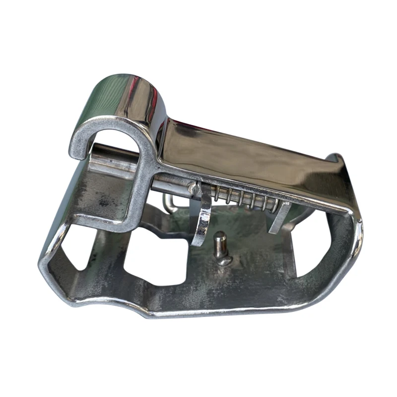 Stainless Steel Quick Hitch Harness Couplers for Horse Carriage Durable Buckle Harnesses Equestrian Supplies 4