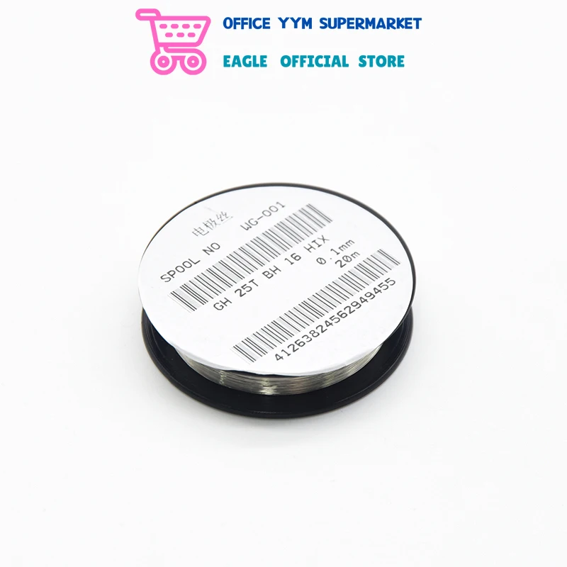 

1Pc 0.1mm Dia Tungsten Electrode Wire Corona Wire Electrode Tungsten Filament Wire Used For Copier Repair About 20 Meters Roll