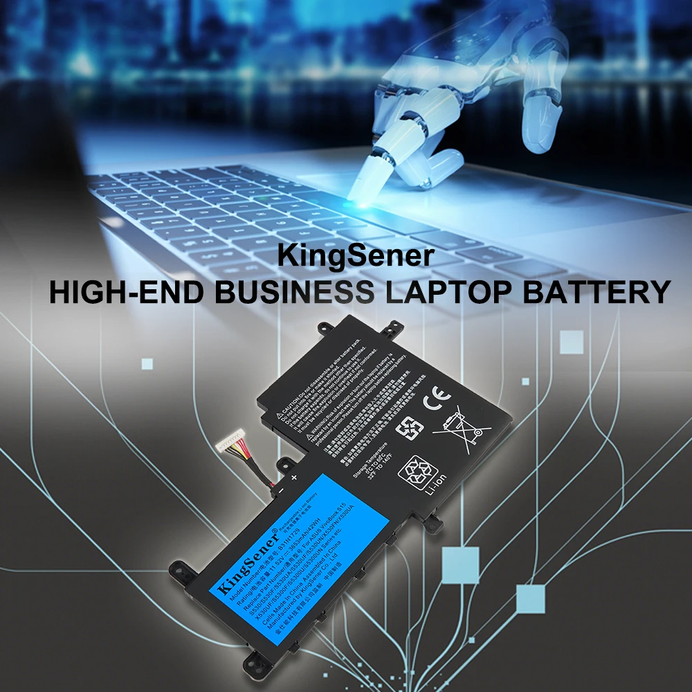 Kingsener-bateria do Portátil para Asus Vivobook S15 S530 S530f S530fa S530fn S530ua S530uf S530un X530fn 11.52v 42wh B31n1729 - Imagem 6